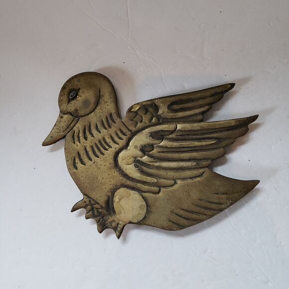 Brass Duck Trivet  - Picture 2 of 4